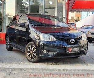 Toyota Etios Hatch ETIOS PLATINUM 1.5 FLEX 16V 4P AUT. Flex 2017