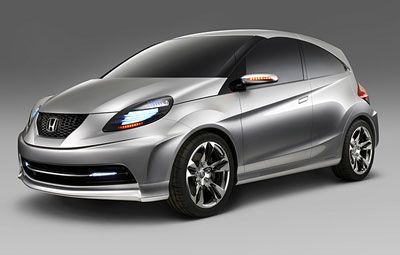 Honda exibirá novo compacto - Baseado no New Small Concept