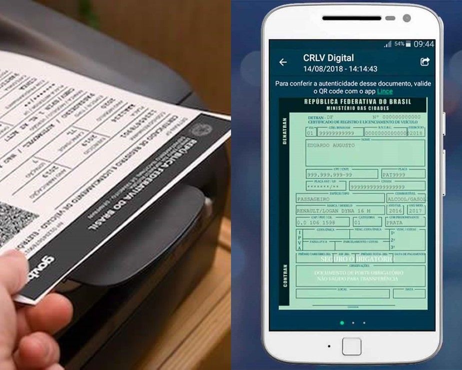 Documento do carro digital: - tire suas dvidas sobre o CRLV-e.