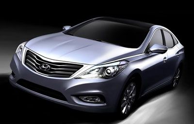 Novo Hyundai Azera 2012 - Primeiras imagens divulgadas