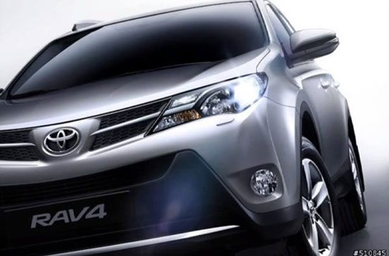 Reveladas imagens do RAV4 2013 - Toyota apresentará o modelo no Salão de Los Angeles