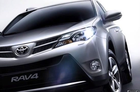 Reveladas imagens do RAV4 2013 - Toyota apresentar o modelo no Salo de Los Angeles