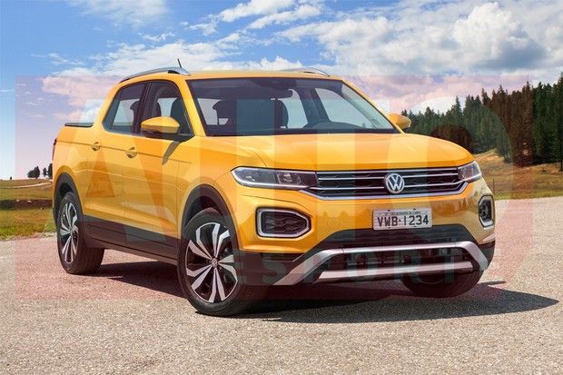 Como deve ser o visual - da nova Picape Volkswagen Tarok.