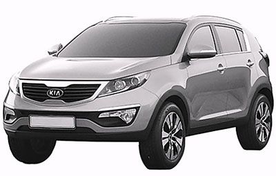 Novo Kia Sportage - Imagens antecipam novo carro