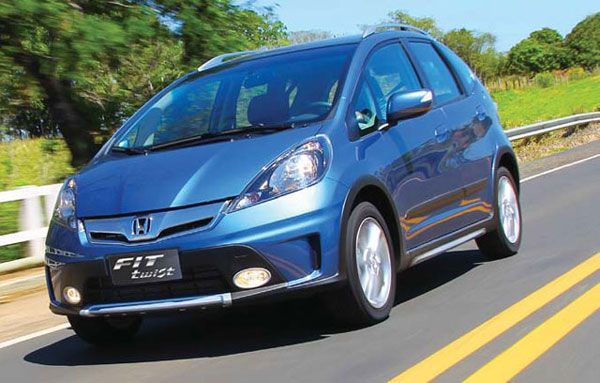 Novo Honda Fit Twist - Honda d nova roupagem ao seu monovolume compacto