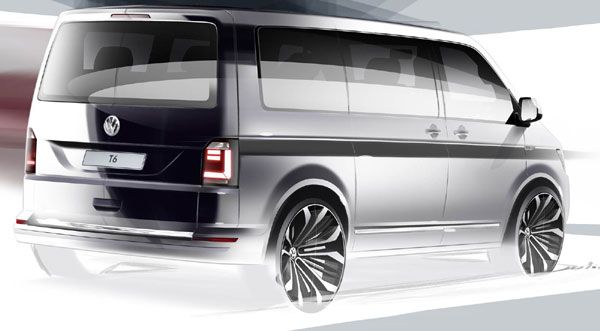 Volkswagen Transporter VI - Nova Kombi será apresentada em abril