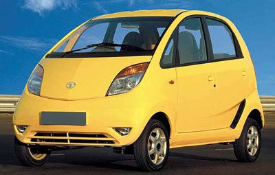 Carro tata comea a ser vendido - Na India