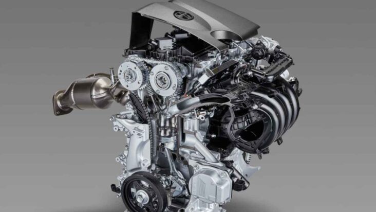 Fábrica de motores - da Toyota comemora 4 anos.