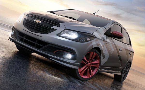 Salão de Buenos Aires: Chevrolet Onix RS - O conceito celebra os 85 anos de design global da GM