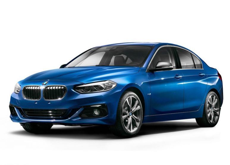 BMW revela indito Srie 1 Sedan, - feito para brigar com Audi A3 e Mercedes CLA.