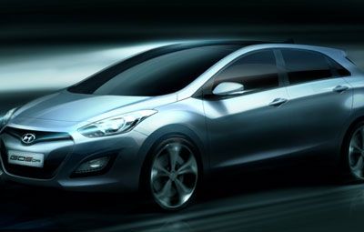 Novo Hyundai i30 - Marca divulga primeira imagem