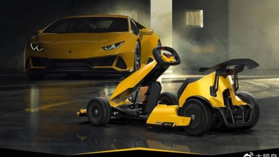 Xiaomi lana kart eltrico - em parceria com Lamborghini