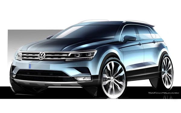 Novo Volkswagen Tiguan 2017 - Detalhes e especificações revelados