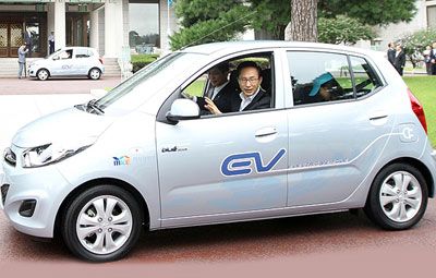 Hyundai BlueOn - Carro elétirico - Montadora mostra primeiro elétrico