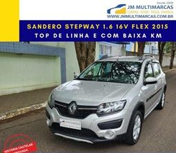 Renault Sandero 1.6 4P FLEX STEPWAY EASY-R AUTOMATIZADO Flex 2015